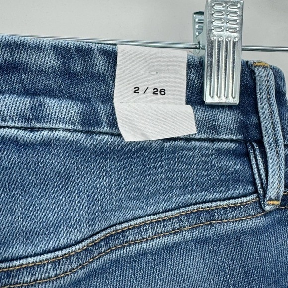 Good American Good Legs Straight Jean In Indigo333 Size 2/26 NWT - Picture 10 of 12